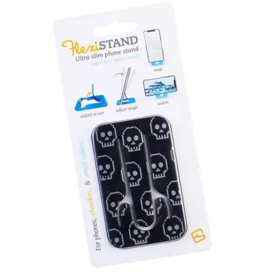 Thinking Gifts FlexiStand podstawka pod telefon - Skull - Czaszki