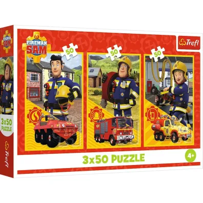 Puzzle 3x50 el. Ekipa z remizy Trefl