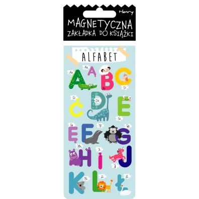 Henry Zak�adka magnetyczna edukacyjna Alfabet