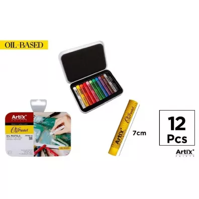 Artix Pastele olejne 12 kolor�w