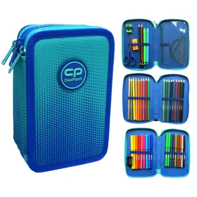 CoolPack Pi�rnik potr�jny z wyposa�eniem Jumper 3 Gradient Ocean