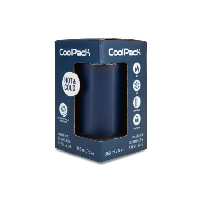 Patio Kubek termiczny Coolpack Coffee Mug Tom Navy Blue 350 ml