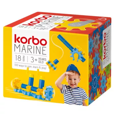Korbo Klocki 18 el. Marine