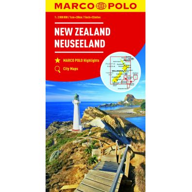 Mapa Marco Polo - Nowa Zelandia 1:2 000 000
