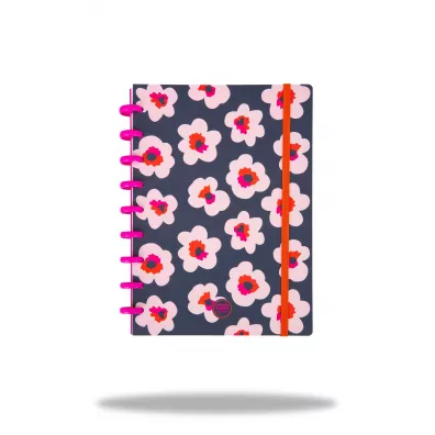 CoolPack Ko�obrulion B5 Flores Nina z gumk� kratka 100 kartek
