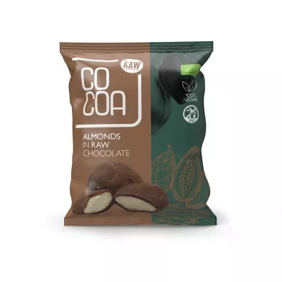 Cocoa Migda�y w surowej czekoladzie 70 g Bio