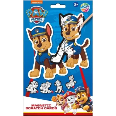 Magnesy do drapania Psi Patrol 10 szt + patyczek CCG-MZ IMPORT