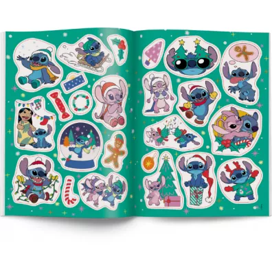 Disney Stich. Kolorowanka z naklejkami