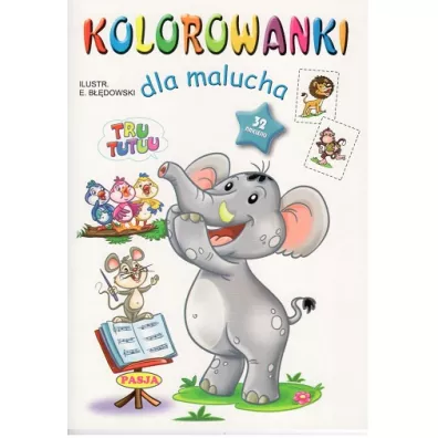 Tru tutuu kolorowanki dla malucha