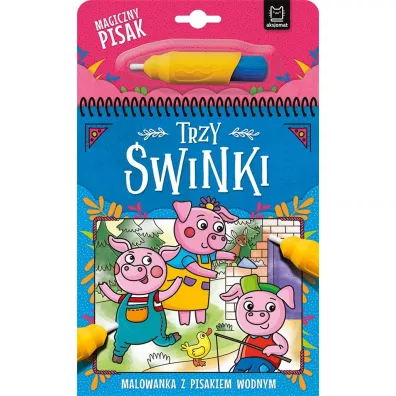 Trzy winki. Malowanka z pisakiem wodnym - Anna Podgrska
