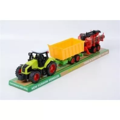 Traktor z maszynami rolniczymi Toys Pawe� Wojda