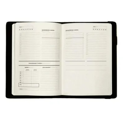 Drops Office Collection Planer A5 dzienny wymienny wk�ad czarny