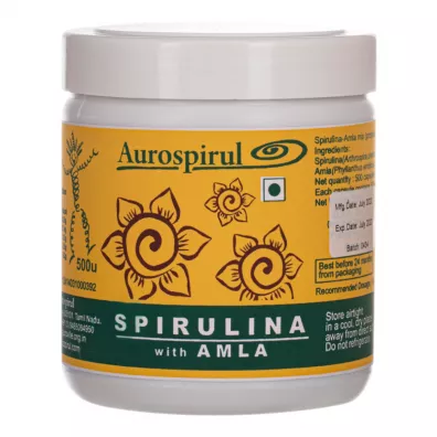 Aurospirul Spirulina z aml - suplement diety 500 kaps.