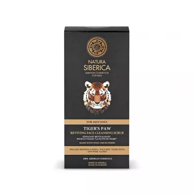 Natura Siberica Odywiajcy peeling dla mczyzn apa tygrysa 150 ml