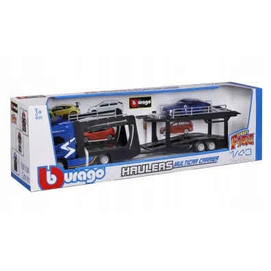 Bburago model 1:43 iveco s-way s laweta audi rs e-tron gt ci�ar�wka 18-31475