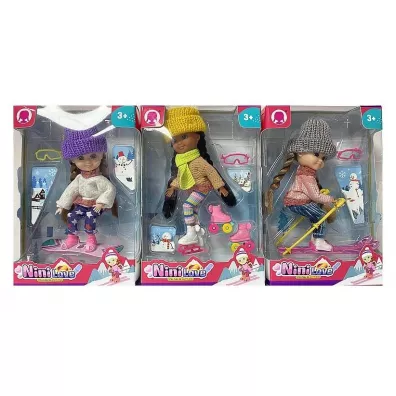 Lalka 15cm z akcesoriami MIX Adar