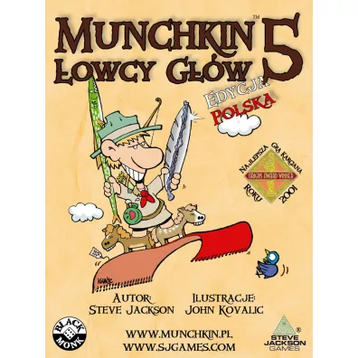Munchkin 5. �owcy G��w Black Monk