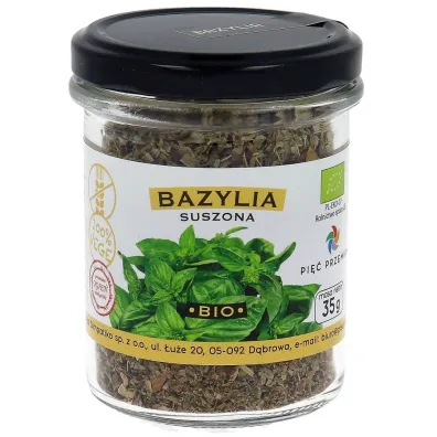 Pi�� Przemian Bazylia suszona bezglutenowa 35 g Bio