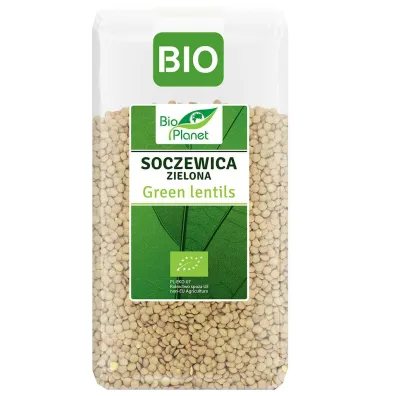Bio Planet Soczewica zielona 500 g Bio
