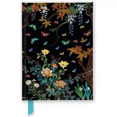 Flame Tree Notatnik A5 Kwiaty i motyle Ashmolean linia
