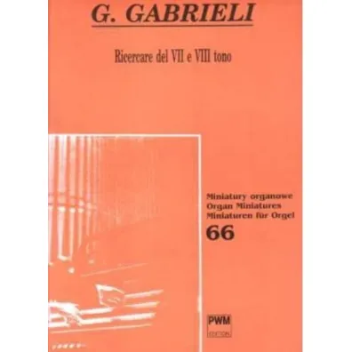 Ricercare del VII e VIII tono - Giovanni Gabrieli