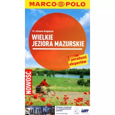 Wielkie jeziora mazurskie. Przewodnik Marco Polo z atlasem drogowym - Thoralf Plath