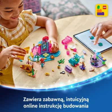 LEGO Disney Princess Krysztaowa grota Arielki 43254