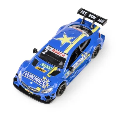 MSZ Mercedes-AMG C 63 DTM niebieski w skali 1:43 Daffi
