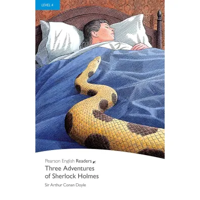 PER. Three Adventures of Sherlock Holmes. Book with Digital Version and audio. Level 4