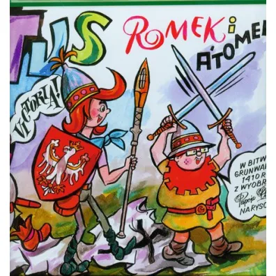 Tytus, Romek i A’Tomek w bitwie grunwaldzkiej 1410 roku z wyobra�ni Papcia Chmiela narysowani - Henryk Jerzy Chmielewski