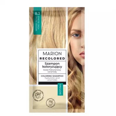 Marion Recolored szampon koloryzuj�cy 8.3 Miodowy Blond 35 ml