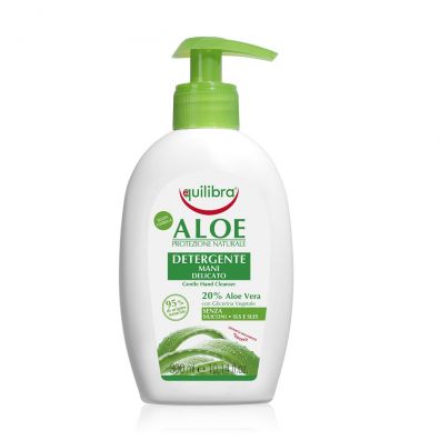 Equilibra Aloe Detergente Mani Viso aloesowy el oczyszczajcy do twarzy i rk 300 ml