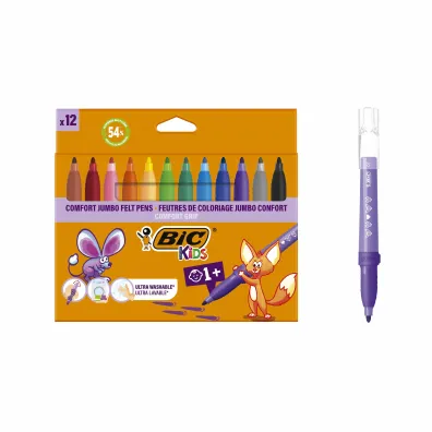 Bic Flamastry Kids Comford Jumbo 12 szt.