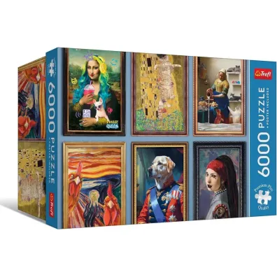 Puzzle 6000 Fun Art Collection TREFL