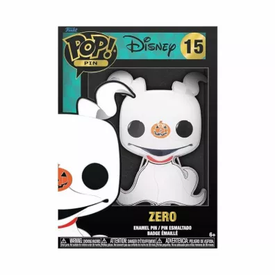 PROMO FUNKO POP PIN FIGURKA Disney The Nightmare Before Christmas Zero WDPP0038