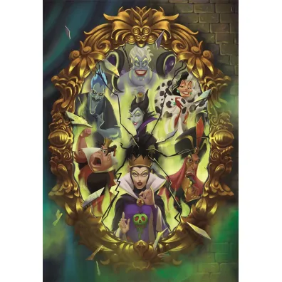 Puzzle 1000 el. Compact Disney Villains Clementoni