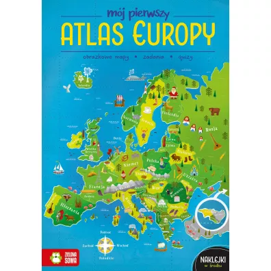 M�j pierwszy atlas Europy - Katarzyna Zio�a-Zemczak