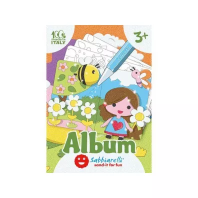 Album do kolorowania piaskiem Pory Roku 3 l+ Sabbiarelli