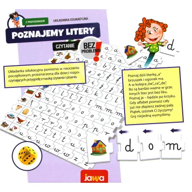 Poznajemy litery z Profesorkiem Jawa