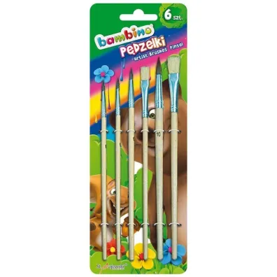 St. Majewski P�dzelki Bambino 6 szt.