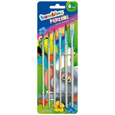 St. Majewski P�dzelki Bambino 6 szt.