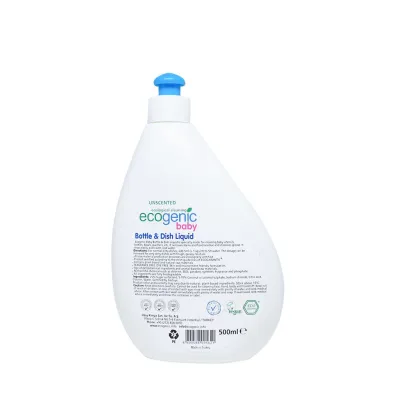 Ecogenic P�yn do mycia butelek, smoczk�w i zabawek, bezzapachowy 500 ml