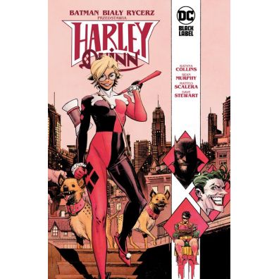 DC Black Label Batman Biały Rycerz przedstawia. Harley Quinn