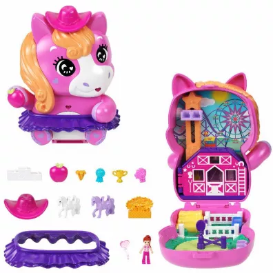 Polly Pocket. Kucykowe Rodeo Mattel