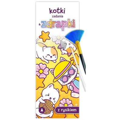 Wydrapywanka 80X215 Kotki. Zadania & zdrapki SKRZAT 074857
