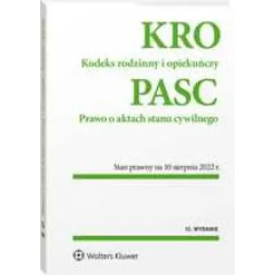 Kodeks rodzinny i opieku�czy. Prawo o aktach stanu cywilnego