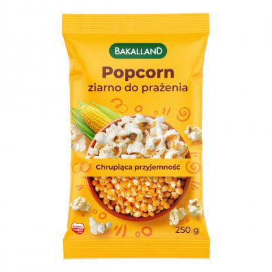 Bakalland Popcorn ziarno 250 g