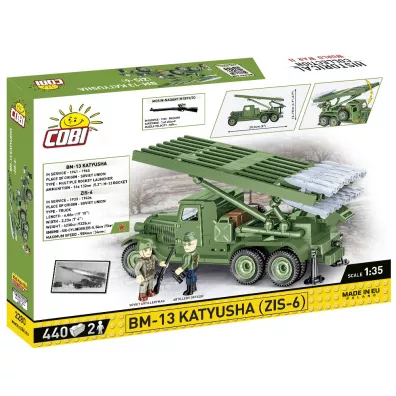 Historical Collection WWII BM-13 Katyusha ZIS-6 440 elementy 2280