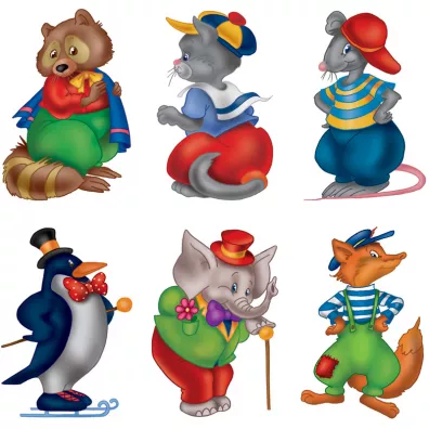 Puzzle Klocki obrazkowe 6 El Mix Wzor ADAMIGO 3440