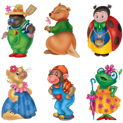Puzzle Klocki obrazkowe 6 El Mix Wzor ADAMIGO 3440